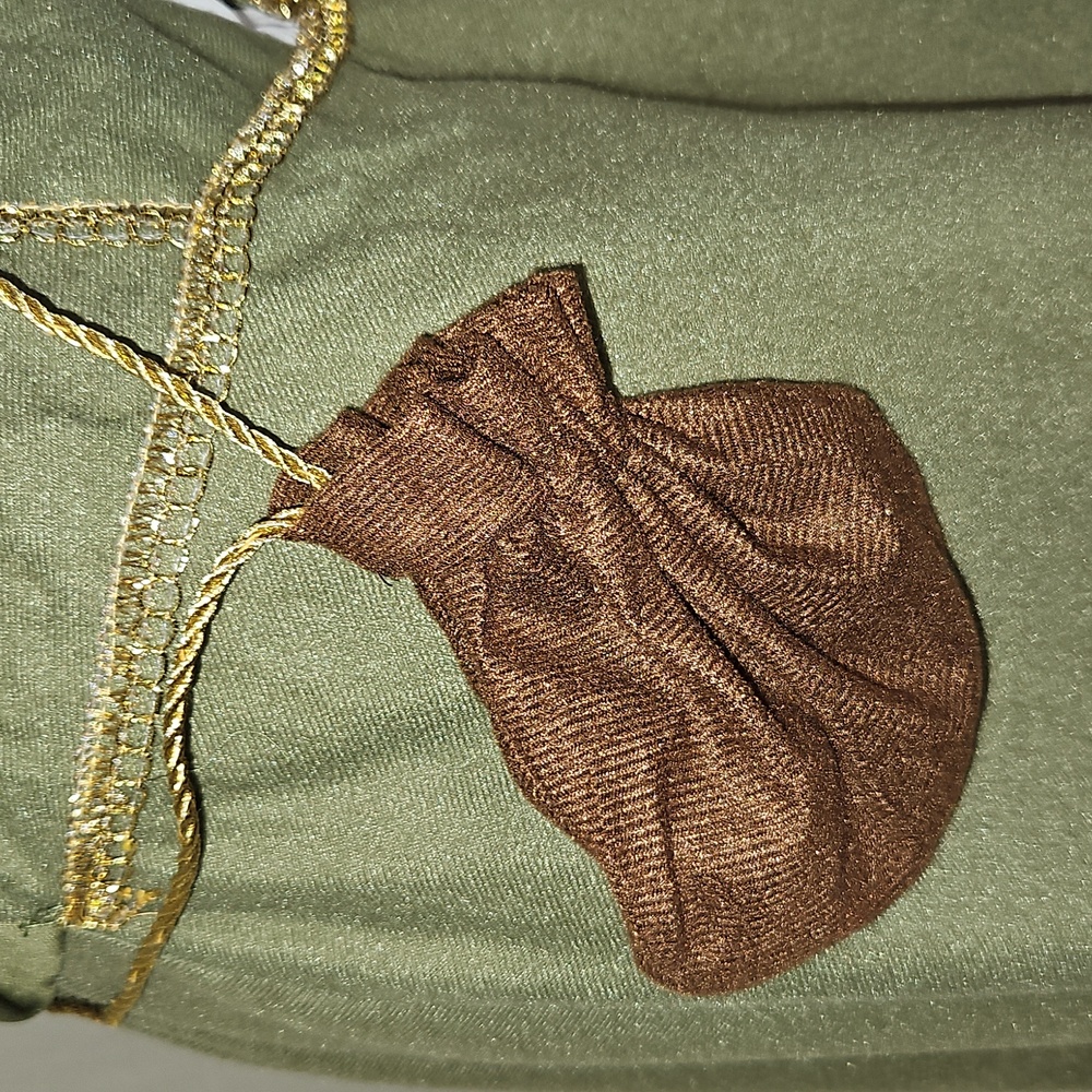 Spirit Archer Costume / Dress Mini Hat Purse Boot Covers Size L(14-16) - Picture 4 of 8